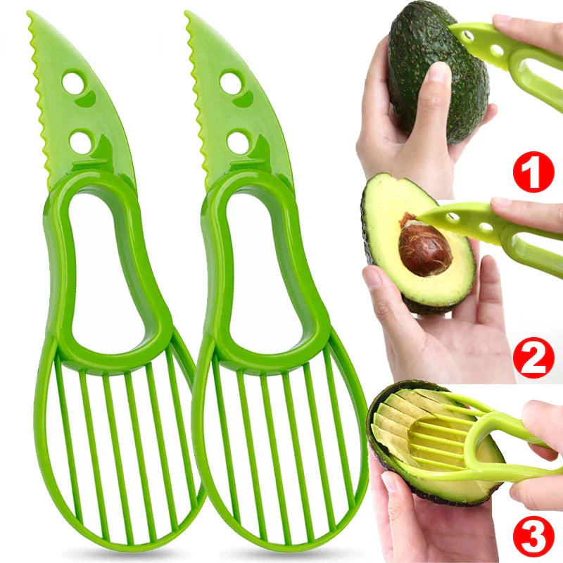 Cutter Knife Detachable Shea Corer Fruit Slicer Peeler Salad Lemon Peeling Tools Kitchen Gadgets